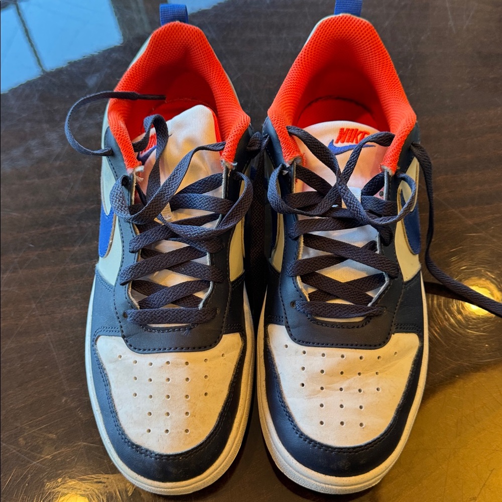 Nike Court Borough Low Recraft GS Midnight Navy Team Orange Dunk 6Y DV5456-401